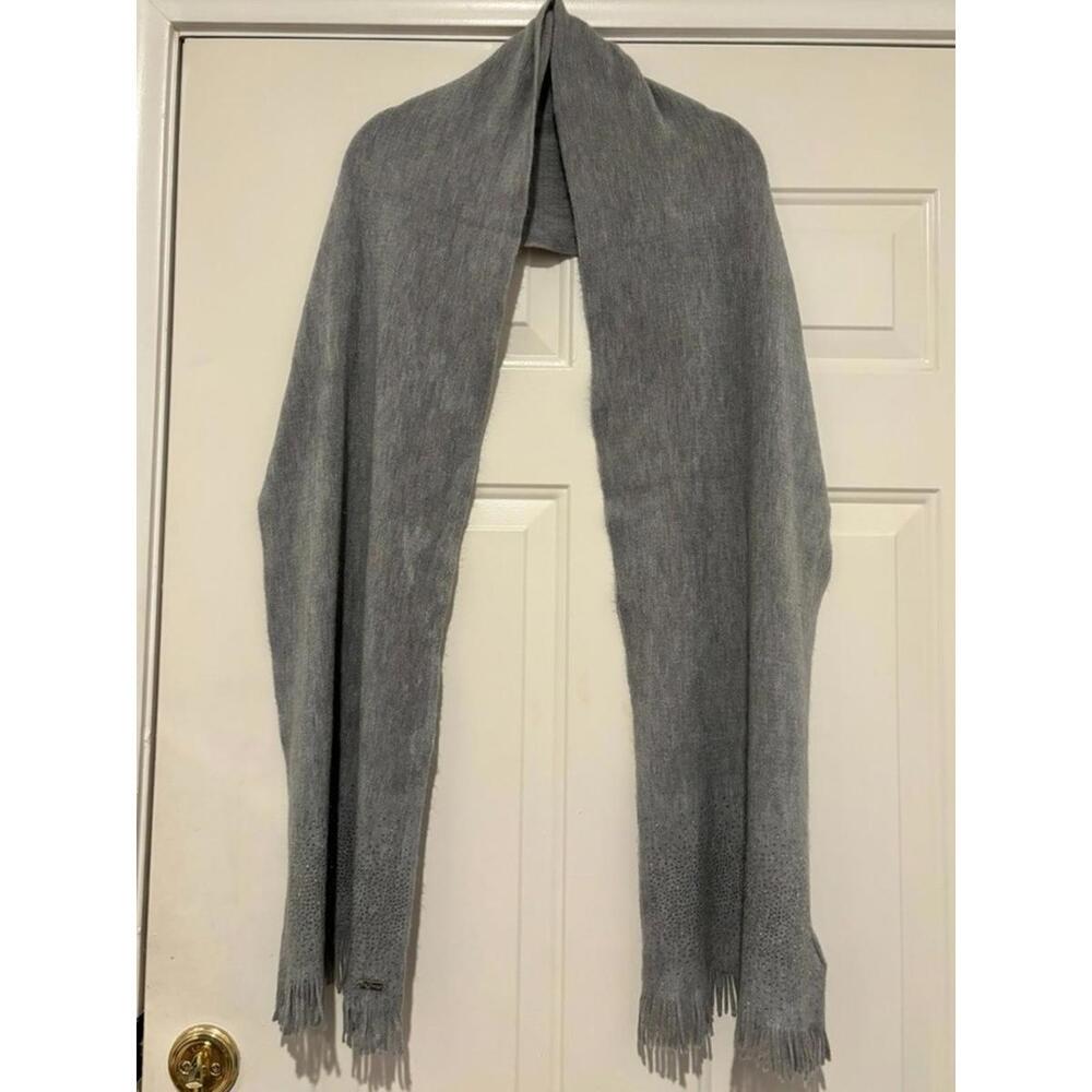 Women's Calvin Klein grey with rhinestones scarf 0‎